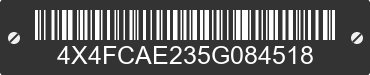 2005 FOREST RIVER Cardinal Towables 4X4FCAE235G084518 VIN decoded
