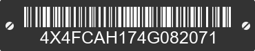 2004 FOREST RIVER Cardinal Towables 4X4FCAH174G082071 VIN decoded