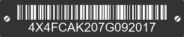 2007 FOREST RIVER Cardinal Towables 4X4FCAK207G092017 VIN decoded