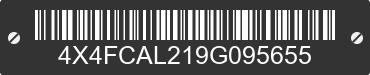 2009 FOREST RIVER Cardinal Towables 4X4FCAL219G095655 VIN decoded