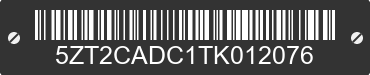 2026 FOREST RIVER Catalina 5ZT2CADC1TK012076 VIN decoded