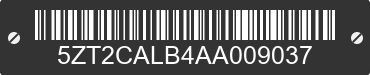 2010 FOREST RIVER Catalina 5ZT2CALB4AA009037 VIN decoded