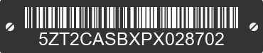 2023 FOREST RIVER Catalina 5ZT2CASBXPX028702 VIN decoded