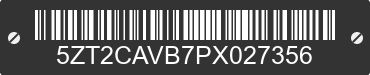 2023 FOREST RIVER Catalina 5ZT2CAVB7PX027356 VIN decoded