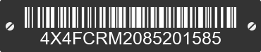 2008 FOREST RIVER Cedar Creek 4X4FCRM2085201585 VIN decoded