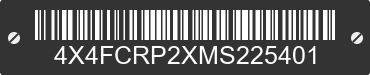 2021 FOREST RIVER Cedar Creek 4X4FCRP2XMS225401 VIN decoded
