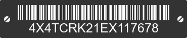 2014 FOREST RIVER Cedar Creek 4X4TCRK21EX117678 VIN decoded
