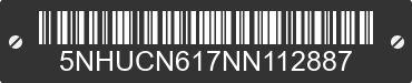 2022 FOREST RIVER Century Series 5NHUCN617NN112887 VIN decoded