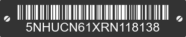 2024 FOREST RIVER Century Series 5NHUCN61XRN118138 VIN decoded