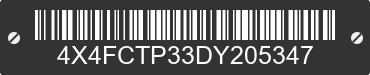 2013 FOREST RIVER Cherokee Toy Hauler 4X4FCTP33DY205347 VIN decoded