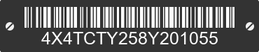 2008 FOREST RIVER Cherokee Toy Hauler 4X4TCTY258Y201055 VIN decoded