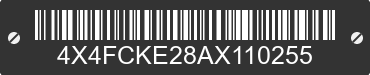 2010 FOREST RIVER Cherokee 4X4FCKE28AX110255 VIN decoded