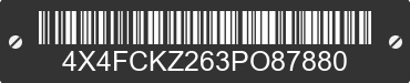 2003 FOREST RIVER Cherokee 4X4FCKZ263PO87880 VIN decoded