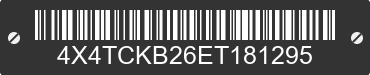 2014 FOREST RIVER Cherokee 4X4TCKB26ET181295 VIN decoded