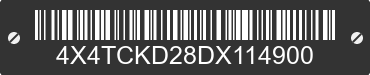 2013 FOREST RIVER Cherokee 4X4TCKD28DX114900 VIN decoded