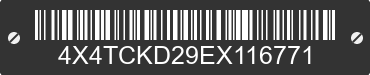 2014 FOREST RIVER Cherokee 4X4TCKD29EX116771 VIN decoded