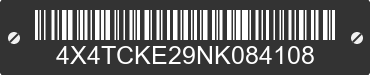 2022 FOREST RIVER Cherokee 4X4TCKE29NK084108 VIN decoded