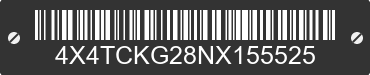 2022 FOREST RIVER Cherokee 4X4TCKG28NX155525 VIN decoded