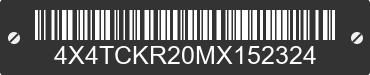 2021 FOREST RIVER Cherokee 4X4TCKR20MX152324 VIN decoded