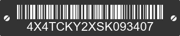 2025 FOREST RIVER Cherokee 4X4TCKY2XSK093407 VIN decoded