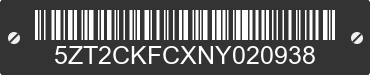 2022 FOREST RIVER Cherokee 5ZT2CKFCXNY020938 VIN decoded