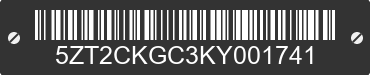2019 FOREST RIVER Cherokee 5ZT2CKGC3KY001741 VIN decoded