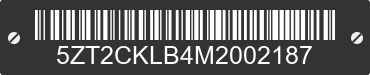2021 FOREST RIVER Cherokee 5ZT2CKLB4M2002187 VIN decoded