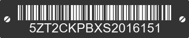 2025 FOREST RIVER Cherokee 5ZT2CKPBXS2016151 VIN decoded