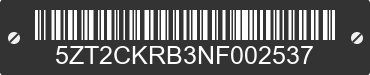 2022 FOREST RIVER Cherokee 5ZT2CKRB3NF002537 VIN decoded
