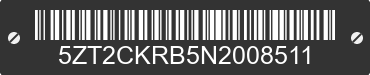 2022 FOREST RIVER Cherokee 5ZT2CKRB5N2008511 VIN decoded