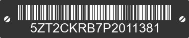 2023 FOREST RIVER Cherokee 5ZT2CKRB7P2011381 VIN decoded