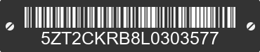 2020 FOREST RIVER Cherokee 5ZT2CKRB8L0303577 VIN decoded