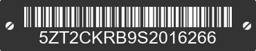 2025 FOREST RIVER Cherokee 5ZT2CKRB9S2016266 VIN decoded