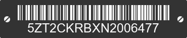2022 FOREST RIVER Cherokee 5ZT2CKRBXN2006477 VIN decoded