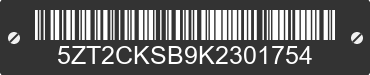 2019 FOREST RIVER Cherokee 5ZT2CKSB9K2301754 VIN decoded