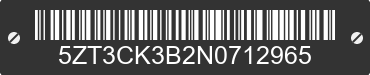 2022 FOREST RIVER Cherokee 5ZT3CK3B2N0712965 VIN decoded