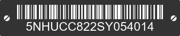 2025 FOREST RIVER Continental Cargo 5NHUCC822SY054014 VIN decoded