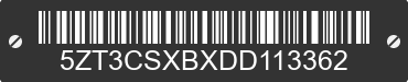2013 FOREST RIVER Crusader 5ZT3CSXBXDD113362 VIN decoded