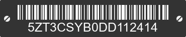 2013 FOREST RIVER Crusader 5ZT3CSYB0DD112414 VIN decoded