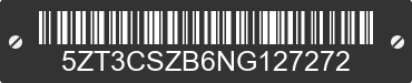 2022 FOREST RIVER Crusader 5ZT3CSZB6NG127272 VIN decoded