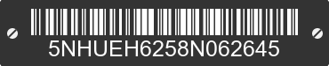 2008 FOREST RIVER Economy Hauler 5NHUEH6258N062645 VIN decoded