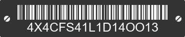 2001 FOREST RIVER Flagstaff Camping Trailer 4X4CFS41L1D14OO13 VIN decoded