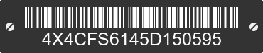 2005 FOREST RIVER Flagstaff Camping Trailer 4X4CFS6145D150595 VIN decoded