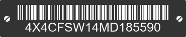 2021 FOREST RIVER Flagstaff Camping Trailer 4X4CFSW14MD185590 VIN decoded
