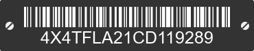 2012 FOREST RIVER Flagstaff Lite Weight Trailers 4X4TFLA21CD119289 VIN decoded