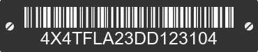2013 FOREST RIVER Flagstaff Lite Weight Trailers 4X4TFLA23DD123104 VIN decoded