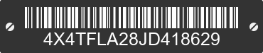 2018 FOREST RIVER Flagstaff Lite Weight Trailers 4X4TFLA28JD418629 VIN decoded