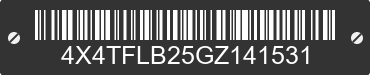 2016 FOREST RIVER Flagstaff Lite Weight Trailers 4X4TFLB25GZ141531 VIN decoded