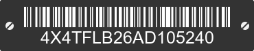 2010 FOREST RIVER Flagstaff Lite Weight Trailers 4X4TFLB26AD105240 VIN decoded