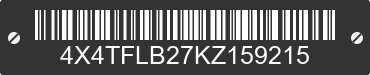 2019 FOREST RIVER Flagstaff Lite Weight Trailers 4X4TFLB27KZ159215 VIN decoded